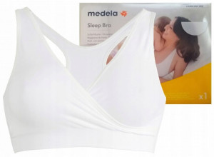 MEDELA Biustonosz do karmienia sportowy na NOC r.S