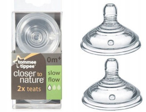 Smoczek Tommee Tippee 0m+ Na Butelkę Silikonowy