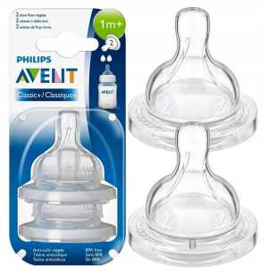 AVENT SMOCZEK antykolkowy CLASSIC+ nr2 1m+ 2szt
