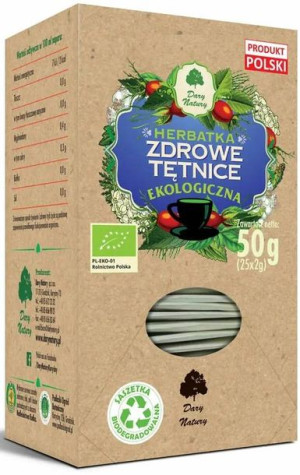 Herbatka Zdrowe Tętnice Ekologiczna 25x2 g - Dary Natury