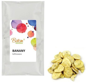 Banan liofilizowany 20 g Owoce Liofilizowane - Batom