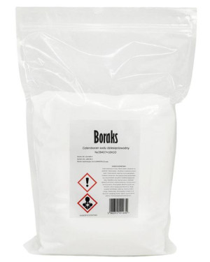 Boraks Borax 5 kg doypack Refill zapas - czteroboran sodu - dziesięciowodny