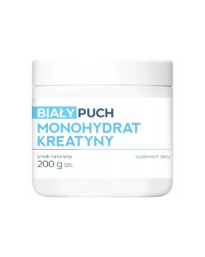 Biały Puch Monohydrat Kreatyny Kreatyna