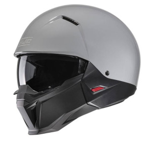 Kask otwarty HJC I20 N. GREY szary czarny GRATISY
