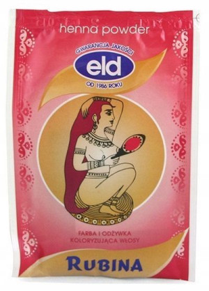 Eld Henna Do Włosów W Proszku Rubina