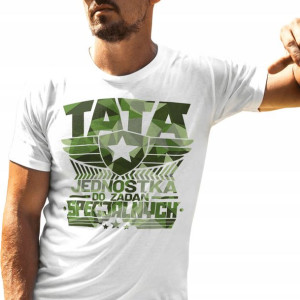 Koszulka T-shirt Na Prezent Dla Taty Dzień Ojca M