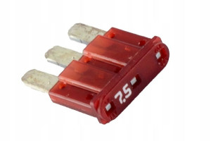 Bezpiecznik Płaski Płytkowy Micro Micro3 7,5a