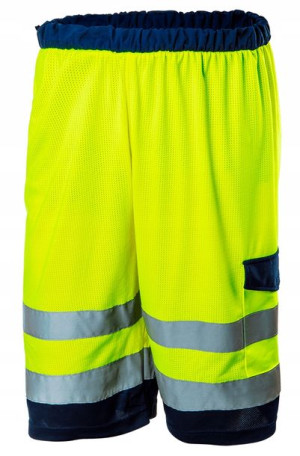Krótkie spodenki ostrzegawcze żółte S NEO 81-782-S