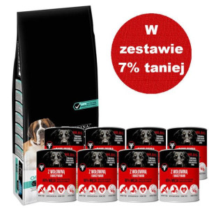 Purina Pro Plan Large Robust Optidigest, jagnięcina 14kg + Mr.BIG kawałki w
