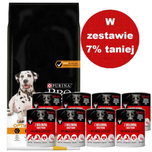 Purina Pro Plan Large Adult Athletic Optibalance 14kg + Mr.BIG kawałki w so