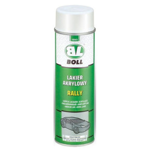 Boll lakier akrylowy rally spray biały połysk