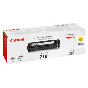 Canon oryginalny toner CRG718, yellow, 2900s, 2659B002, Canon LBP-7200Cdn,