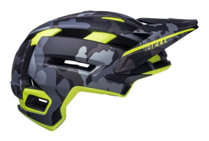 Kask mtb BELL SUPER AIR MIPS SPHERICAL matte camo hi-viz roz. M (55–59 cm)