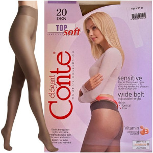 Rajstopy Damskie Conte 20 Den Top Soft R3 Grafit