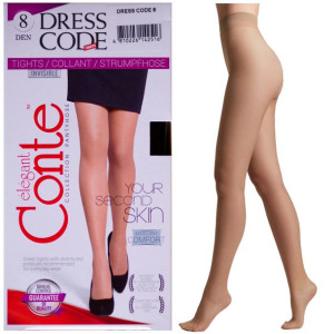 Rajstopy Damskie Conte 8 Den Dress Code R3 Braz