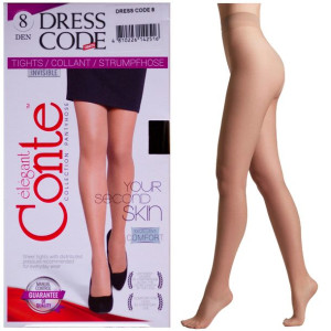 Rajstopy Damskie Conte 8 Den Dress Code R4 Beige