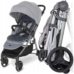 Wózek Spacerowy Espiro Wave 2022 107 Silver Gray