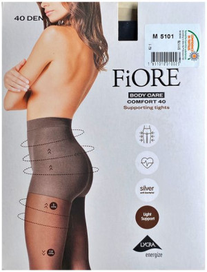 Rajstopy Wyszczuplajace Body Care Comfort Raj 40 R2 Black