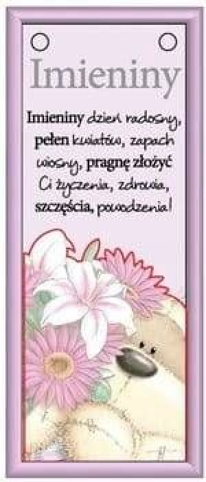 Fizzy Moon plakietka magnes Imieniny