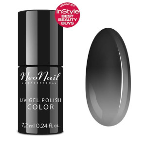 5186-7 NeoNail Lakier Hybrydowy Termiczny 7,2ml Black Russian