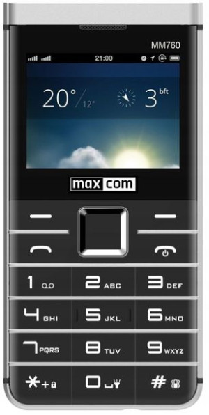 Telefon komórkowy MAXCOM COMFORT MM760 Czarny