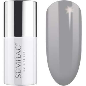 207 Semilac Lakier Hybrydowy Formal Grey 7ml