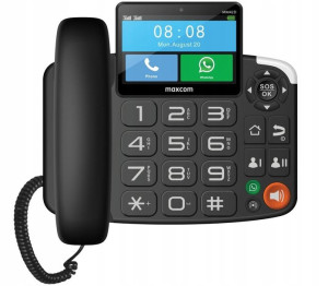 Telefon Stacjonarny MAXCOM COMFORT MM42D Biurkowy