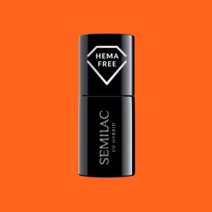433 Semilac Lakier Hybrydowy Supporting Orange 7ml