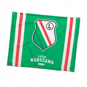 Legia Warszawa flaga dekoracyjna duża est.1916