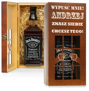 KLATKA NA ALKOHOL Whisky PREZENT Urodziny 18 20 30