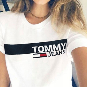 Koszulka Damska Tommy Jeans Prezent na urodziny dla kobiety XS