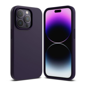 Ringke Silicone Iphone 14 Pro Deep Purple