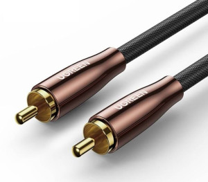 UGREEN AV155 Kabel RCA (Cinch) męsko-męski, 2m (czarny)