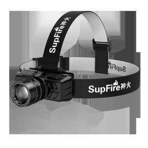 Latarka czołowa Superfire HL50, 150lm, USB