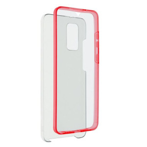 Futerał 360 Full Cover PC + TPU do SAMSUNG S20 czerwony