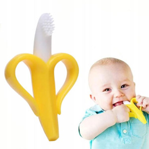Gryzak Logopedyczny Terapeutyczny Bananek Dziecko