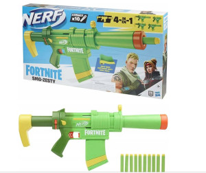 Karabin Wyrzutnia Nerf Fortnite 4w1 +10 Strałek