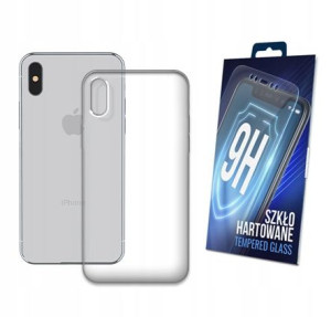 Etui Silikonowe + Szkło Do Iphone X Case
