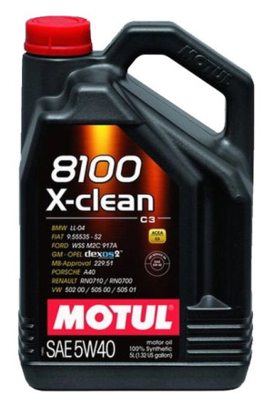 Olej Silnikowy 5w-40 5l Motul 8100 X-clean
