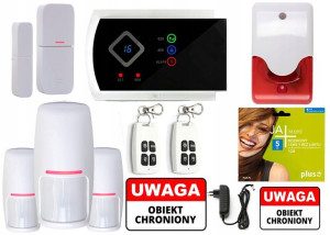 Alarm Bezprzewodowy Gsm Syrena App Polski Ochrona