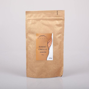 KAKAO CRIOLLO Nanga suszone -  mielone - NAJWYŻSZA JAKOŚĆ - 250g