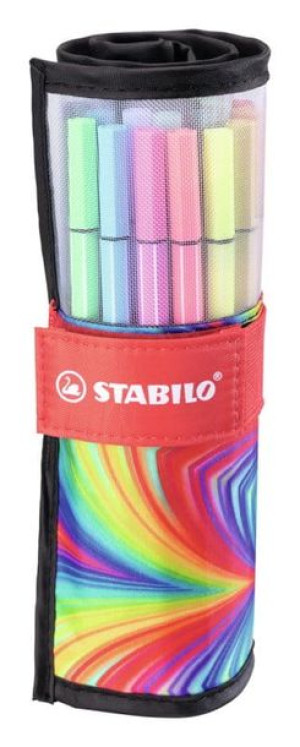 Flamastry STABILO Pen 68 Rollerset ARTY 25 szt. 6825-071-20