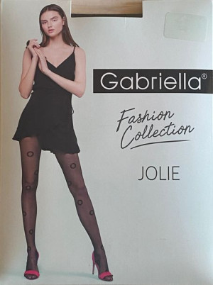 Jolie Rajstopy Wzory Gabriella 20 Den R2 Nero