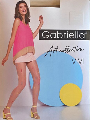 Vivi Rajstopy Wzory Gabriella 20den R3 Nocciola