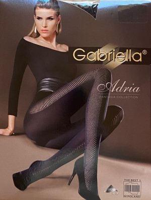 Adria Rajstopy Wzory Gabriella 40 Den R2 Nero