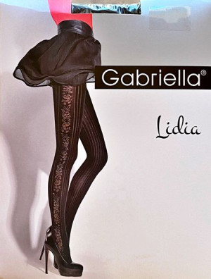 Lidia Rajstopy Wzory Gabriella 60 Den R2 Nero
