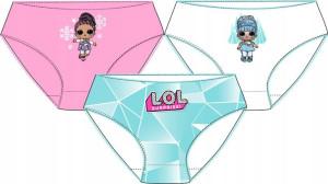 Majtki Dziewczęce Lol Surprise 3-pack 116/128