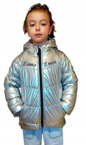 Kurtka Dziewczęca Zimowa Myszka Minnie - 128