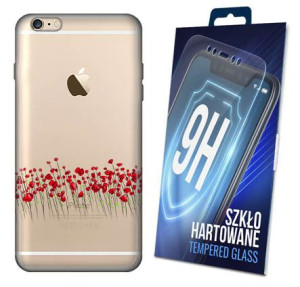 170 wzorów ETUI + SZKŁO do APPLE IPHONE 6 PLUS