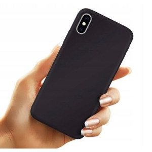 Czarne Etui Do Iphone Xs Matt Obudowa Case